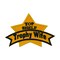 Funny “Top Shelf Trophy Wife” Embroidered Iron-On Patch, Novelty Star Patch, 2 inch x 3 inch